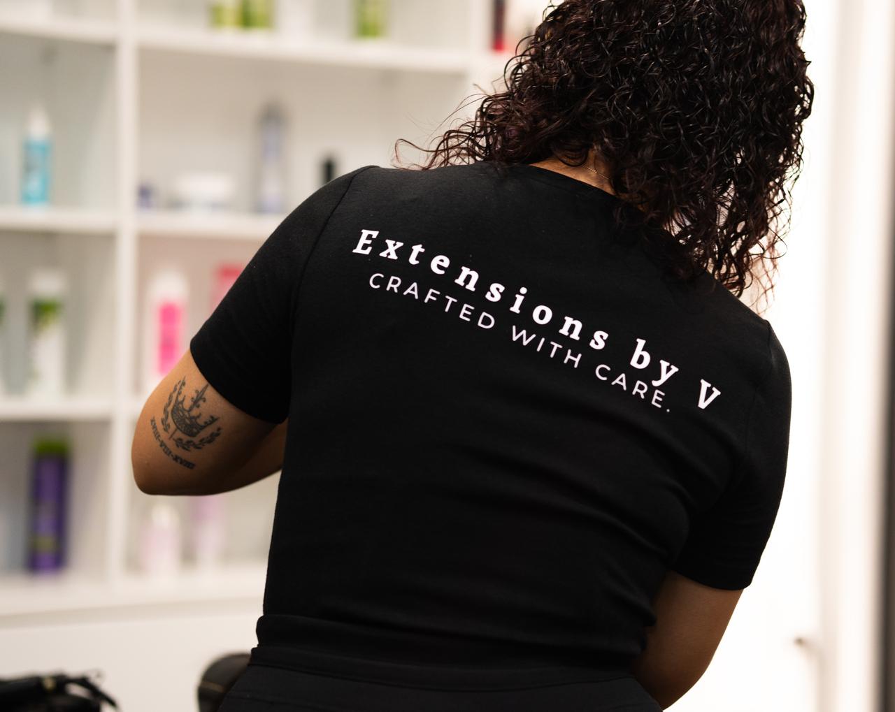 Luxury hair salon — Extensions by V.